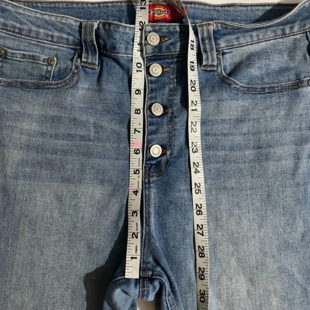 Dickies High Rise Cut-Off Jean Shorts